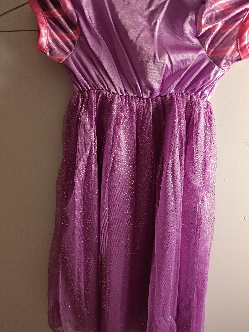 Rapunzel Purple Girls Costume Dress - Picture 5 of 7